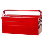 Ящик для інструментів металевий 450 мм, 5 секцій INTERTOOL HT-5045, фото  | SNABZHENIE.com.ua