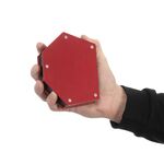 Магнітний тримач для зварювання трапеція, 30°, 45°, 60°, 75°, 90°, 135°, 34 кг, 145 110 25 мм INTERTOOL MW-0003, фото , зображення 3 | SNABZHENIE.com.ua