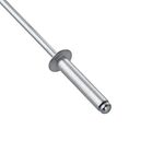 Заклепка алюмінієва 4,0x20 мм, упаковка 50 шт INTERTOOL RT-4020, фото , зображення 3 | SNABZHENIE.com.ua