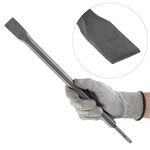 Зубило по камню SDS PLUS 25мм, 400x17мм INTERTOOL SD-0441, фото , изображение 2 | SNABZHENIE.com.ua