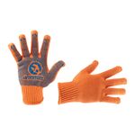 Перчатка хлопчатобумажна з ПВХ вкрапленням на долоні INTERTOOL SP-0135, фото  | SNABZHENIE.com.ua