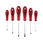 Набір викруток 6 ед. (SL3x75, SL5x100, SL6x125, PH0x75, PH1x100, PH2x125) Cr-V, Ergo-design INTERTOOL VT-2005, фото , зображення 3 | SNABZHENIE.com.ua