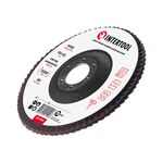 Шлифовальный диск лепестковый 115x22 мм, зерно K100 INTERTOOL, фото , изображение 3 | SNABZHENIE.com.ua