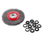 Щітка кільцева 200x32 мм (витая проволока) INTERTOOL BT-6200, фото , зображення 3 | SNABZHENIE.com.ua