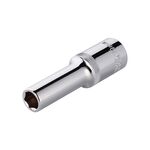 Головка шестигранная удлиненная 1/2", 10x78 мм, хром-ванадий INTERTOOL ET-0110, фото  | SNABZHENIE.com.ua