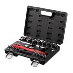 Набор инструментов INTERTOOL ET-6021, 21 ед., 1/2", Cr-V, фото  | SNABZHENIE.com.ua