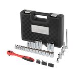 Набор инструментов профессиональный 39 ед. 3/8" Cr-V INTERTOOL ET-6039, фото , зображення 3 | SNABZHENIE.com.ua