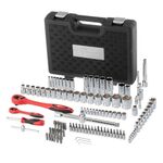 Набор инструментов Cr-V 1/2" и 1/4" 108 ед. INTERTOOL ET-6108, фото , зображення 3 | SNABZHENIE.com.ua