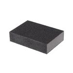 Шлифовальная губка 100x70x25 мм, оксид алюминия К240 INTERTOOL, фото  | SNABZHENIE.com.ua