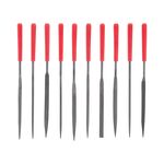 Набір надфилей 10 шт., 140 мм INTERTOOL HT-3708, фото , зображення 2 | SNABZHENIE.com.ua