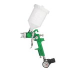 Краскопульт пневматический HVLP, 1.3мм, бачок 600мл, 3бар INTERTOOL, фото , изображение 3 | SNABZHENIE.com.ua