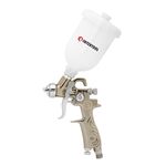 Краскопульт пневматичний LVMP MINI форсунка 0.8 мм, верхній пластиковий бачок 250 мл, 2-2.5 бар INTERTOOL PT-0129, фото , зображення 2 | SNABZHENIE.com.ua