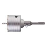 Сверло корончатое по бетону 75 мм с переходником SDS Plus 100 мм INTERTOOL, фото , изображение 3 | SNABZHENIE.com.ua