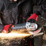 Перчатка Microfiber красная с черными вставками, спандекс, неопрен 10 INTERTOOL SP-0143, фото , изображение 3 | SNABZHENIE.com.ua