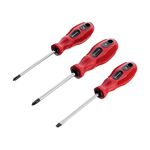 Набір викруток 3 ед. (SL5*100, PH1*100, PH2*100) Cr-V INTERTOOL VT-2004, фото  | SNABZHENIE.com.ua