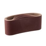 Шлифовальная лента 75x457 мм, зерно 150, уп. 10 шт. INTERTOOL BT-0315, фото , изображение 3 | SNABZHENIE.com.ua