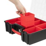 Органайзер 16 лотков INTERTOOL BX-4034, 41.5х33х11 см, фото , изображение 3 | SNABZHENIE.com.ua