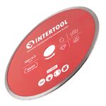 Диск алмазный отрезной по плитке 180 мм INTERTOOL CT-3009, фото , изображение 3 | SNABZHENIE.com.ua