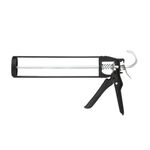 Пістолет для видавлювання герметиків рамообразний посилений, 225мм, скелет INTERTOOL HT-0030, фото , зображення 2 | SNABZHENIE.com.ua