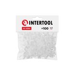 Набор дистанционных крестиков для плитки 4 мм / 100 шт INTERTOOL HT-0354, фото  | SNABZHENIE.com.ua