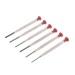 Набір годинникових викруток 6 шт. INTERTOOL HT-0436, фото , зображення 2 | SNABZHENIE.com.ua