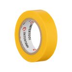 Лента ізоляційна 0.15мм*17мм*10м жовта INTERTOOL IT-0032, фото , зображення 3 | SNABZHENIE.com.ua