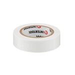 Изоляционная лента 0.15мм*17мм*10м белая INTERTOOL IT-0033, фото , изображение 2 | SNABZHENIE.com.ua