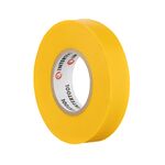 Ізоляційна стрічка 0.15мм*17мм*25м жовта INTERTOOL IT-0062, фото , зображення 3 | SNABZHENIE.com.ua