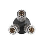 Разветвитель воздуха 1/4" на 3 выхода, W-образный, 10bar INTERTOOL, фото , изображение 3 | SNABZHENIE.com.ua