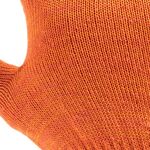 Перчатка х/б трикотаж з точковим покриттям PVC на долоні (оранжева) INTERTOOL SP-0131, фото , зображення 3 | SNABZHENIE.com.ua