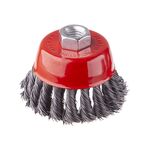 Щетка чашечная 85 мм для УШМ М14 INTERTOOL BT-2085, фото  | SNABZHENIE.com.ua