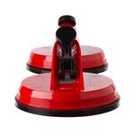 Держатель-присоска для стекол 2x120 мм, max 80 кг INTERTOOL HT-7102, фото , изображение 3 | SNABZHENIE.com.ua