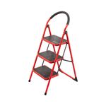 Стремянка 3 ступени INTERTOOL LT-0037, высота 1131 мм, 380*260 мм, фото  | SNABZHENIE.com.ua