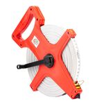 Рулетка геодезическая стекловолоконная 100 м*13 мм INTERTOOL MT-0760, фото , изображение 3 | SNABZHENIE.com.ua