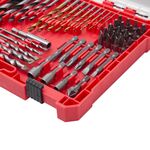 Набір свердл і біт 50 шт INTERTOOL SD-0050, фото , зображення 3 | SNABZHENIE.com.ua