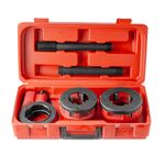 Набор плашек 2 шт для нарезки резьбы 1 1/2"; 2" INTERTOOL SD-8002, фото , зображення 3 | SNABZHENIE.com.ua