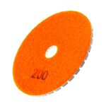 Коло алмазне шліфувальне гнучкий на липучці 100 мм P200., фото , зображення 3 | SNABZHENIE.com.ua