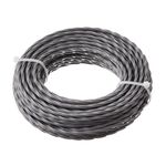 Леска для триммера квадратна армована 3.0 мм, 15 м INTERTOOL DT-2330, фото , зображення 2 | SNABZHENIE.com.ua