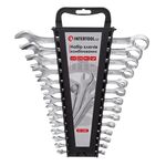 Набор ключей комбинированных 14 ед., 6-24 мм, Cr-V INTERTOOL HT-1252, фото  | SNABZHENIE.com.ua