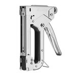 Степлер будівельний під скобу 11.3*0.7*4-14 мм, хром, STORM, фото , изображение 2 | SNABZHENIE.com.ua