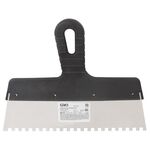 Зубчатый шпатель нержавеющий 250мм 6×6мм GRAD (8321365), фото  | SNABZHENIE.com.ua