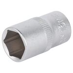 Шестигранная короткая насадка 1/2" 16мм CrV mid SIGMA, фото , изображение 3 | SNABZHENIE.com.ua