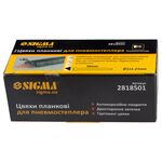 Гвозди планочные 50×1.25×1мм для пневмостеплера 5000шт SIGMA, фото , изображение 2 | SNABZHENIE.com.ua