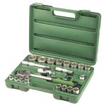 Набір насадок торцевих 1/2 21шт GRAD (6004225), фото  | SNABZHENIE.com.ua