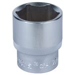 Насадка короткая шестигранная 1/2" 27мм CrV ULTRA, фото , изображение 2 | SNABZHENIE.com.ua