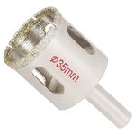 Коронки алмазные для керамики и стекла 35мм SIGMA, фото  | SNABZHENIE.com.ua