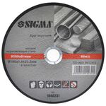 Круг отрезной по мет. и нерж. стали Ø180×1.6×22.2мм SIGMA 8500об/мин, фото  | SNABZHENIE.com.ua