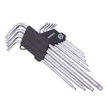 Ключи TORX 9шт T10-T50мм CrV (длинные с отверстием) SIGMA, фото , изображение 2 | SNABZHENIE.com.ua