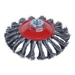 Щетка проволочная конусная 115мм М14*2мм SIGMA (9024111), фото  | SNABZHENIE.com.ua