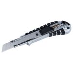 Нож строительный 18мм с автоматическим замком SIGMA (8211041), фото , изображение 3 | SNABZHENIE.com.ua
